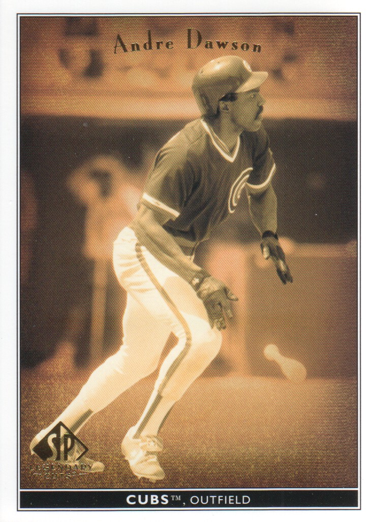 2002 SP Legendary Cuts #3 Andre Dawson