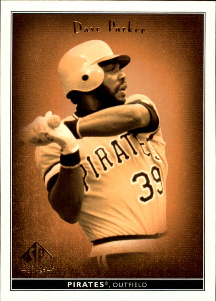 2002 SP Legendary Cuts #15 Dave Parker