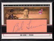 2002 SP Legendary Cuts Autographs #BOL Bob Lemon/91