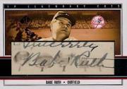 2002 SP Legendary Cuts Autographs #BRU Babe Ruth/3