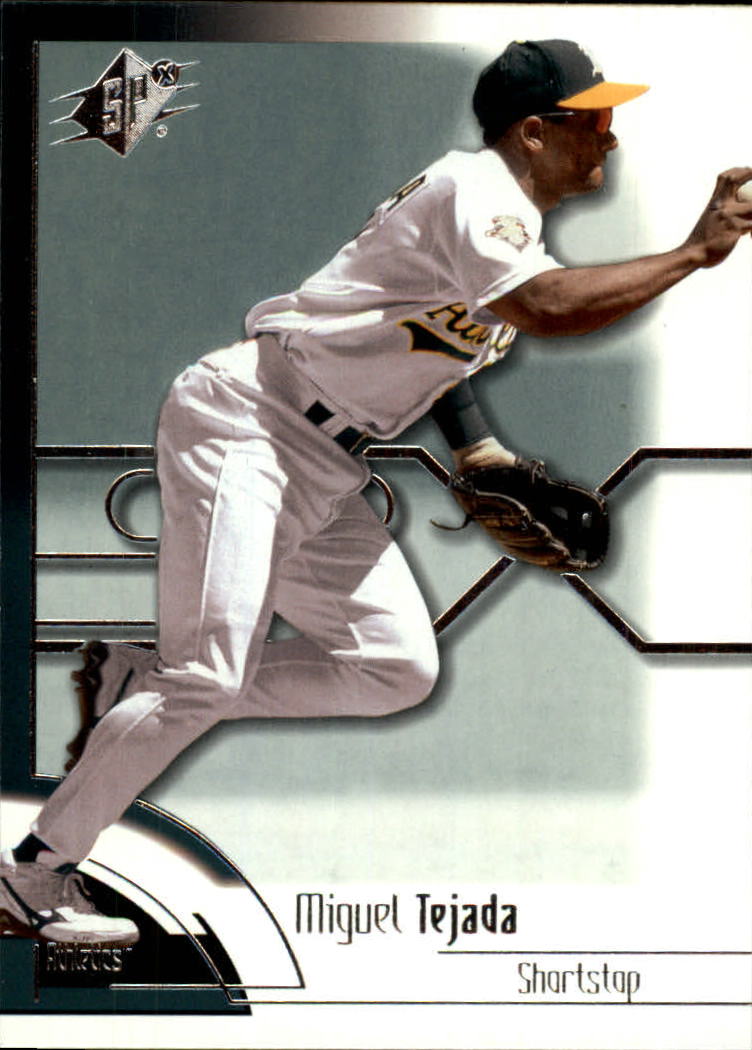 2002 SPx #5 Miguel Tejada