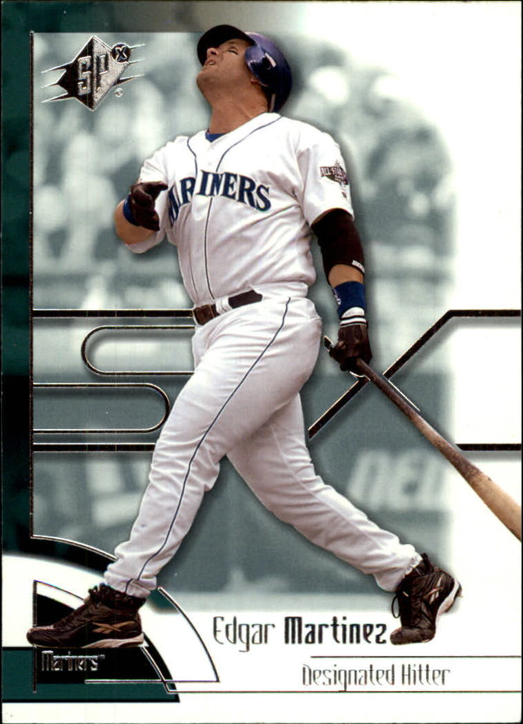 2002 SPx #14 Edgar Martinez