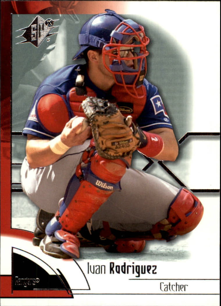 2002 SPx #21 Ivan Rodriguez