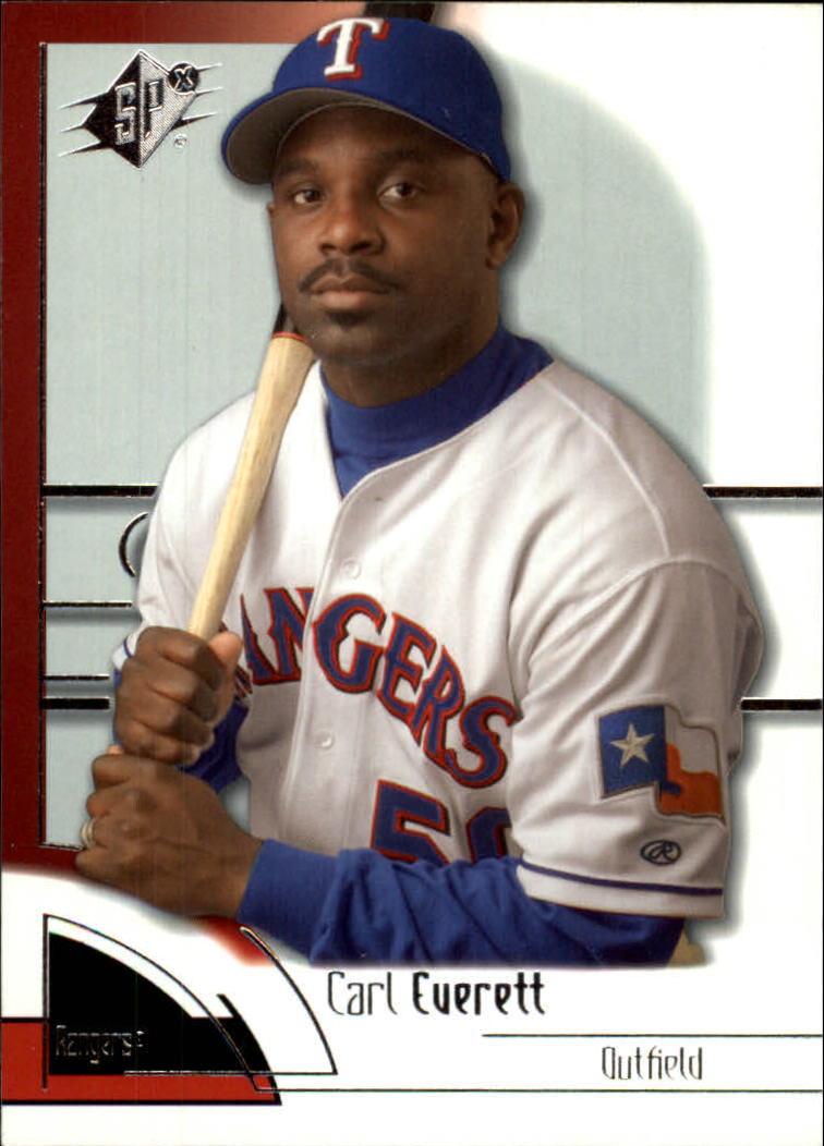 2002 SPx #22 Carl Everett