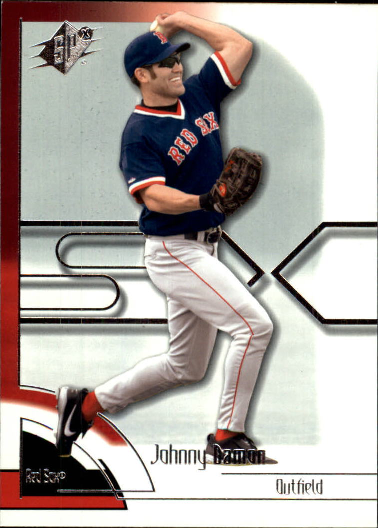 2002 SPx #26 Johnny Damon Sox
