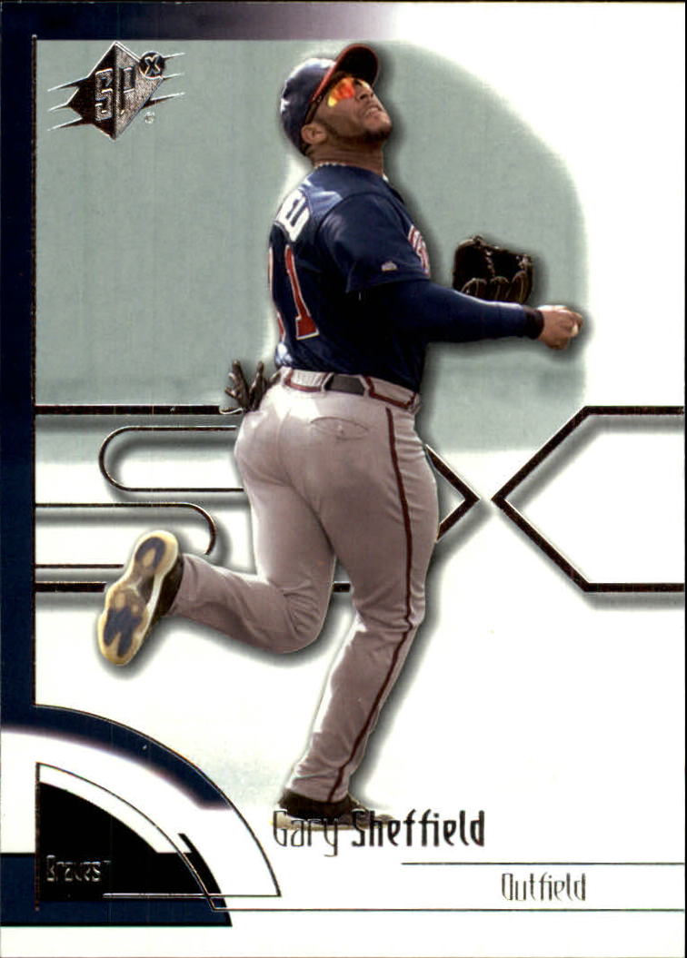 2002 SPx #48 Gary Sheffield