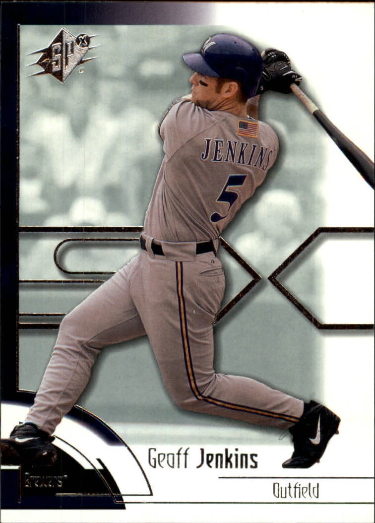 2002 SPx #49 Geoff Jenkins