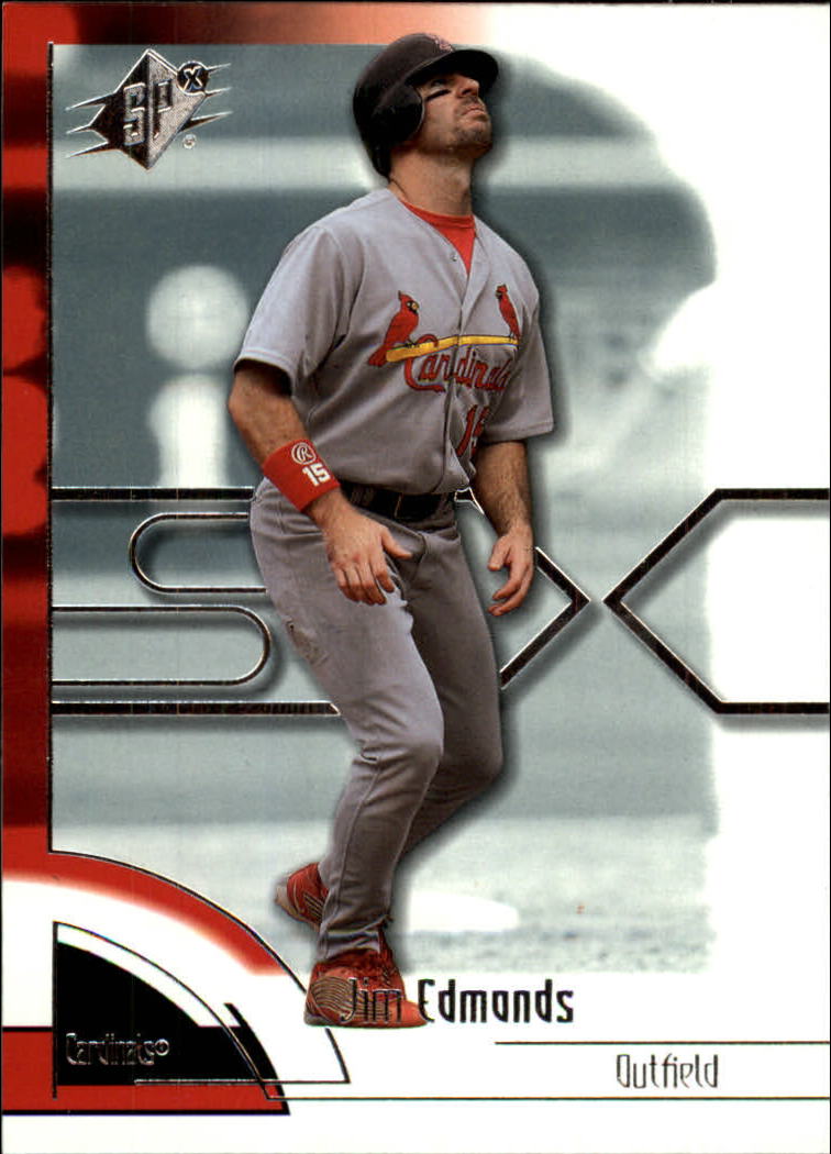 2002 SPx #54 Jim Edmonds