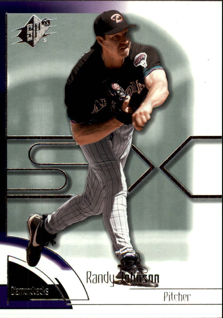 2002 SPx #60 Randy Johnson