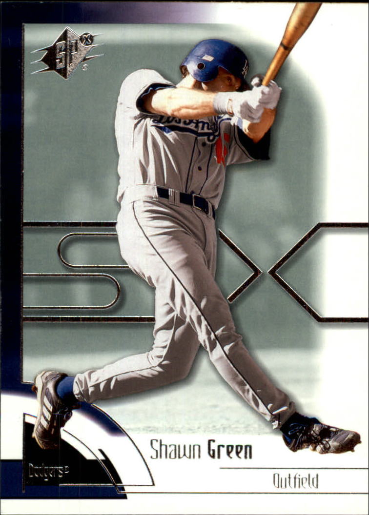 2002 SPx #65 Shawn Green