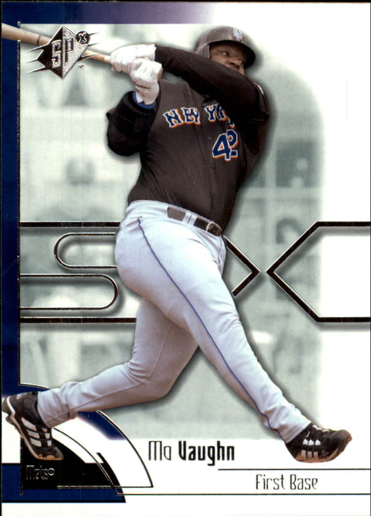 2002 SPx #75 Mo Vaughn