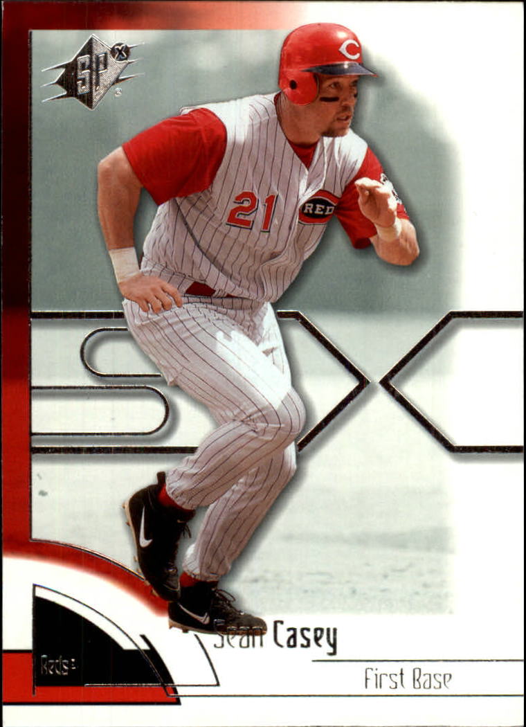 2002 SPx #86 Sean Casey