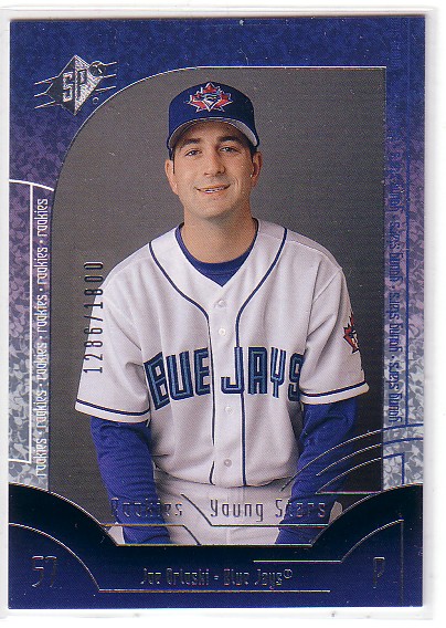 2002 SPx #92P Joe Orloski YS RC