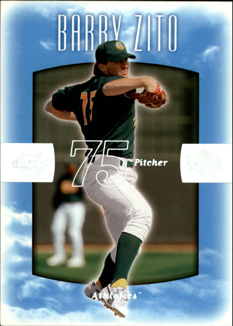 2002 Sweet Spot #5 Barry Zito
