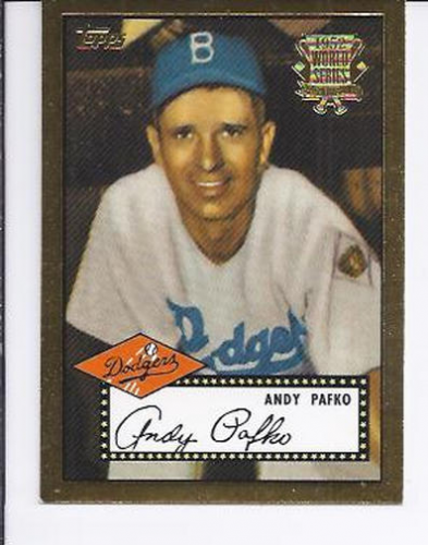 2002 Topps 1952 Reprints #52R4 Andy Pafko