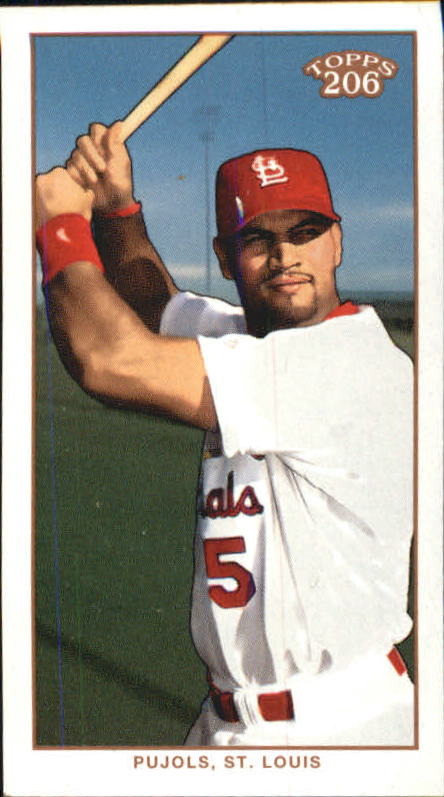 2002 Topps 206 Polar Bear #200C Albert Pujols w/Bat