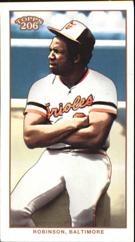 2002 Topps 206 Polar Bear #291 Frank Robinson RET