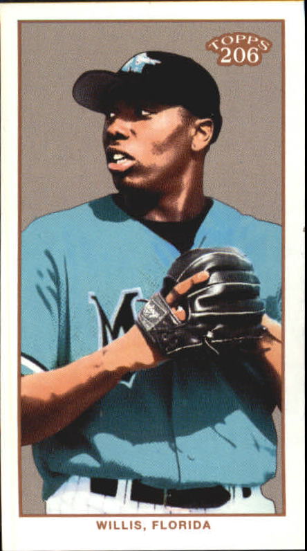 2002 Topps 206 Sweet Caporal Black #415 Dontrelle Willis PROS