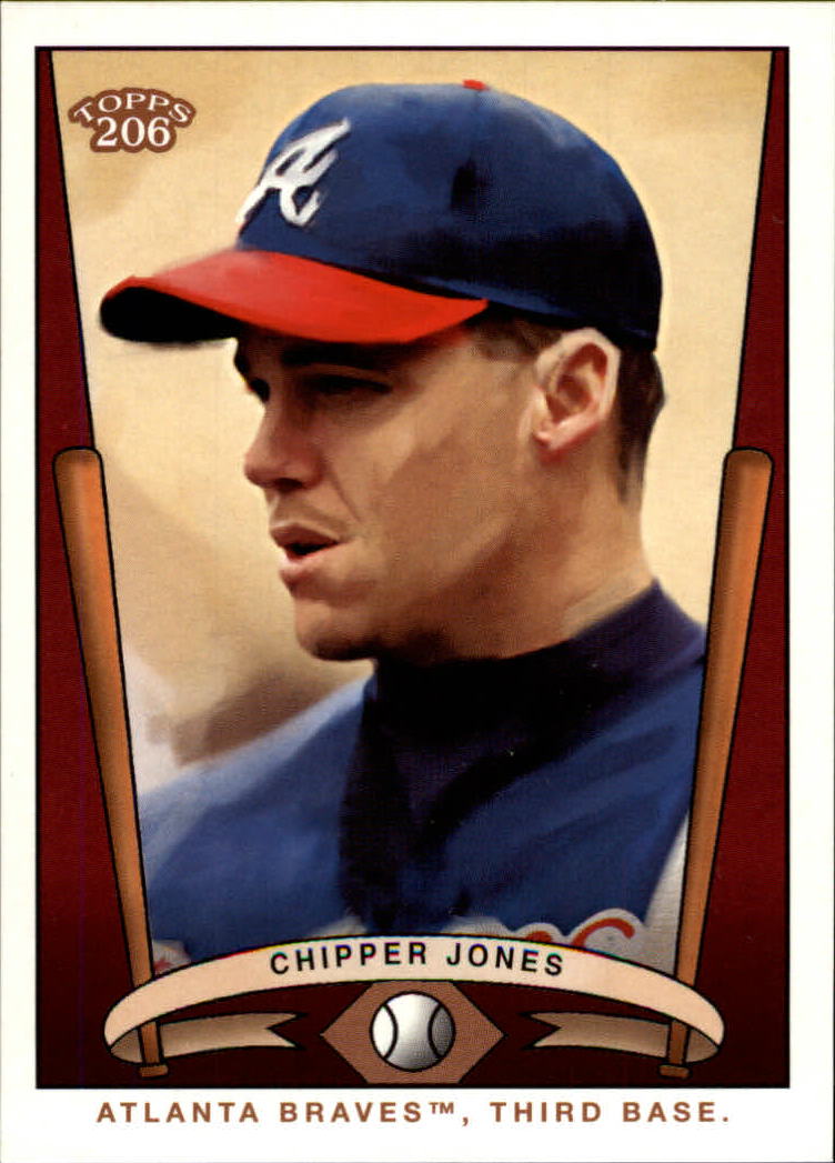 2002 Topps 206 Team 206 Series 2 #T2066 Chipper Jones
