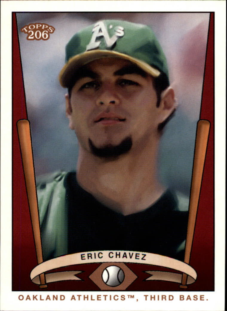 2002 Topps 206 Team 206 Series 2 #T20623 Eric Chavez