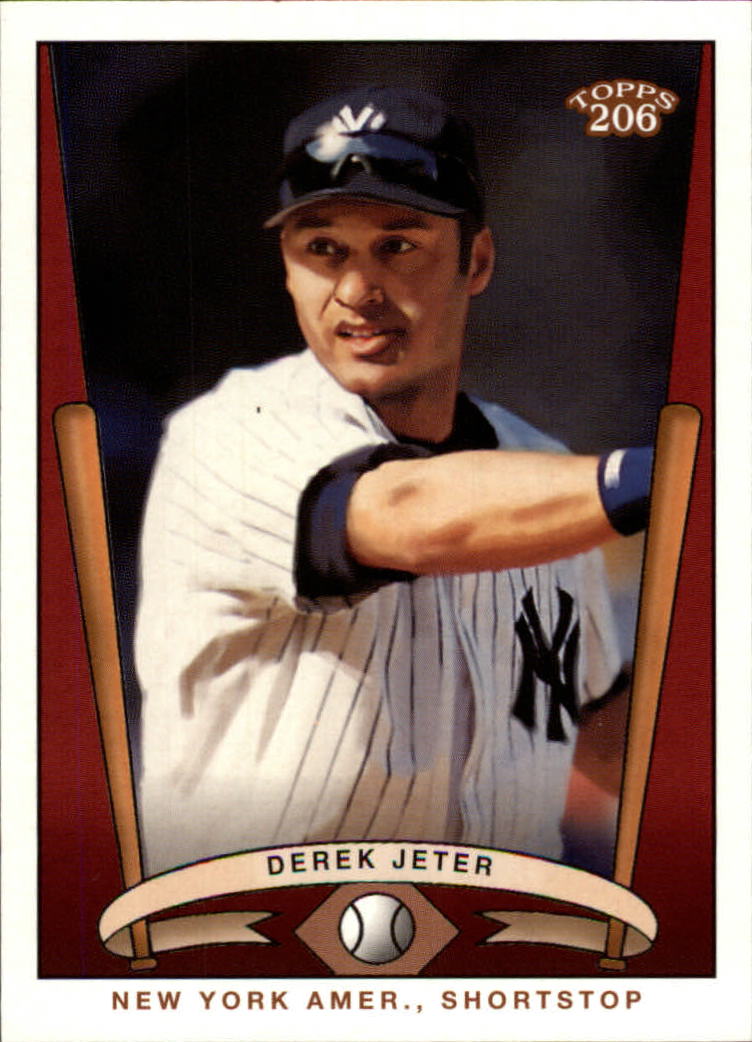 2002 Topps 206 Team 206 Series 3 #5 Derek Jeter