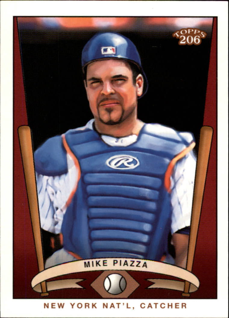 2002 Topps 206 Team 206 Series 3 #8 Mike Piazza
