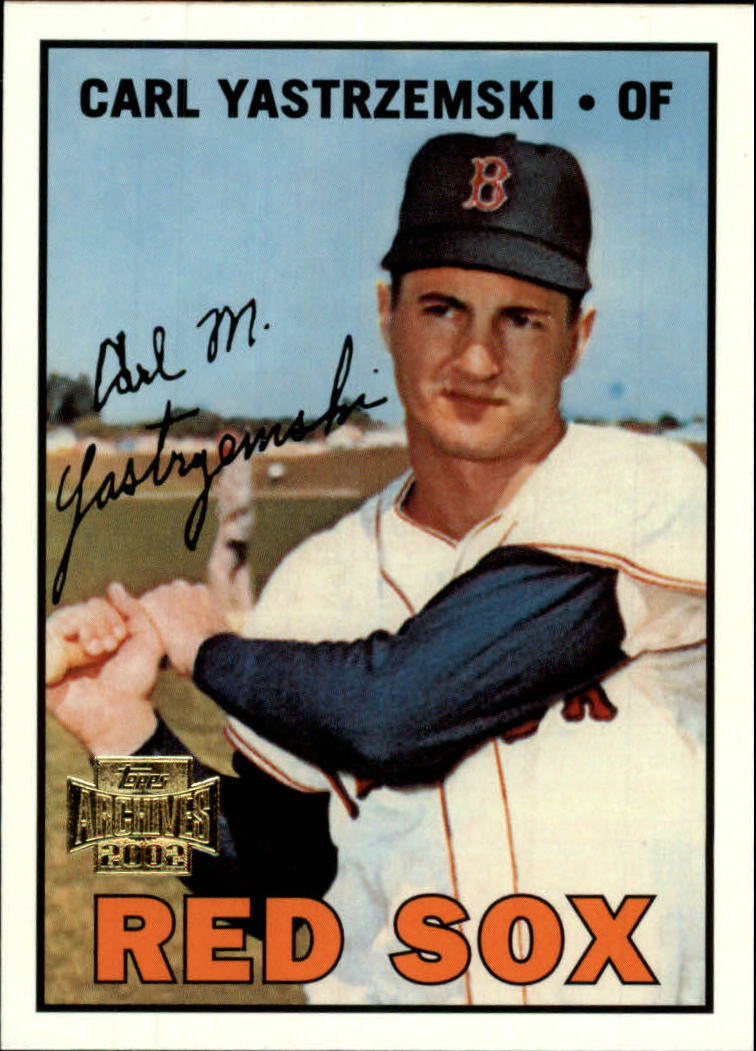 2002 Topps Archives #60 Carl Yastrzemski 67
