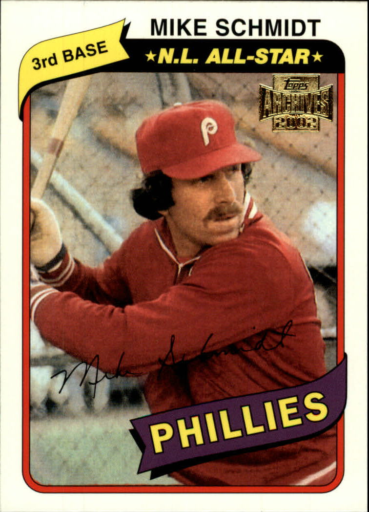 2002 Topps Archives #70 Mike Schmidt 80