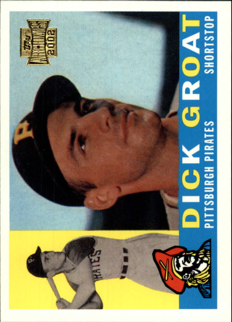 2002 Topps Archives #110 Dick Groat 60 front image