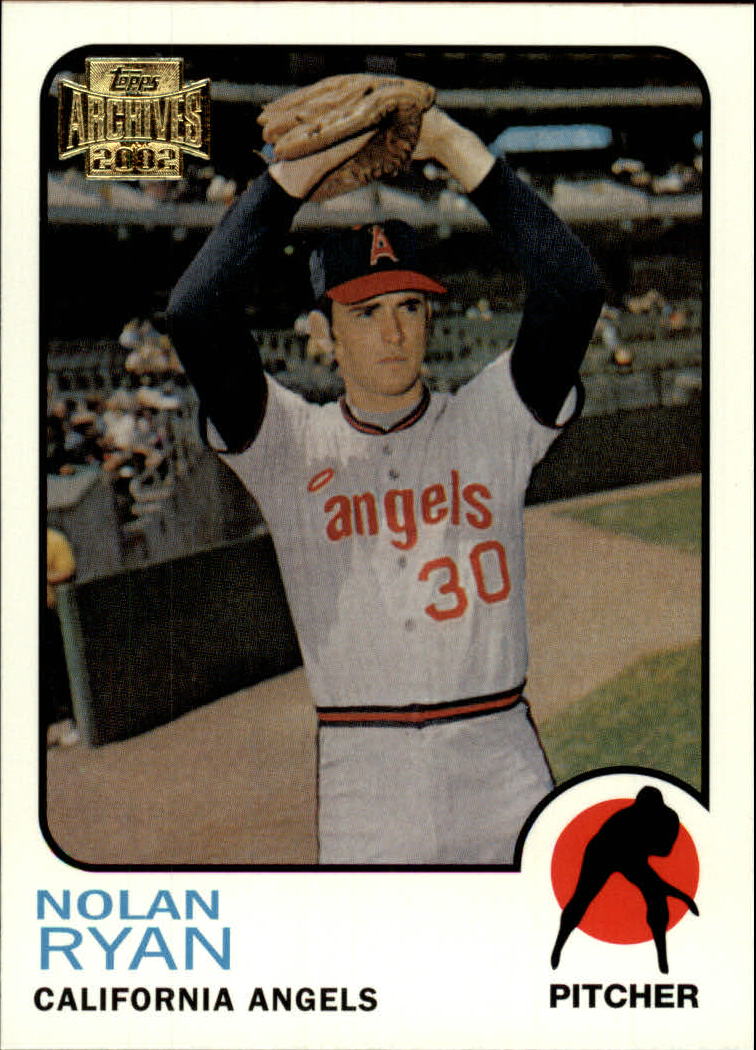 2002 Topps Archives #134 Nolan Ryan 73