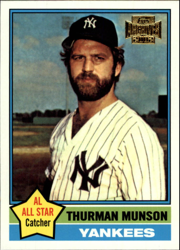 2002 Topps Archives #174 Thurman Munson 76
