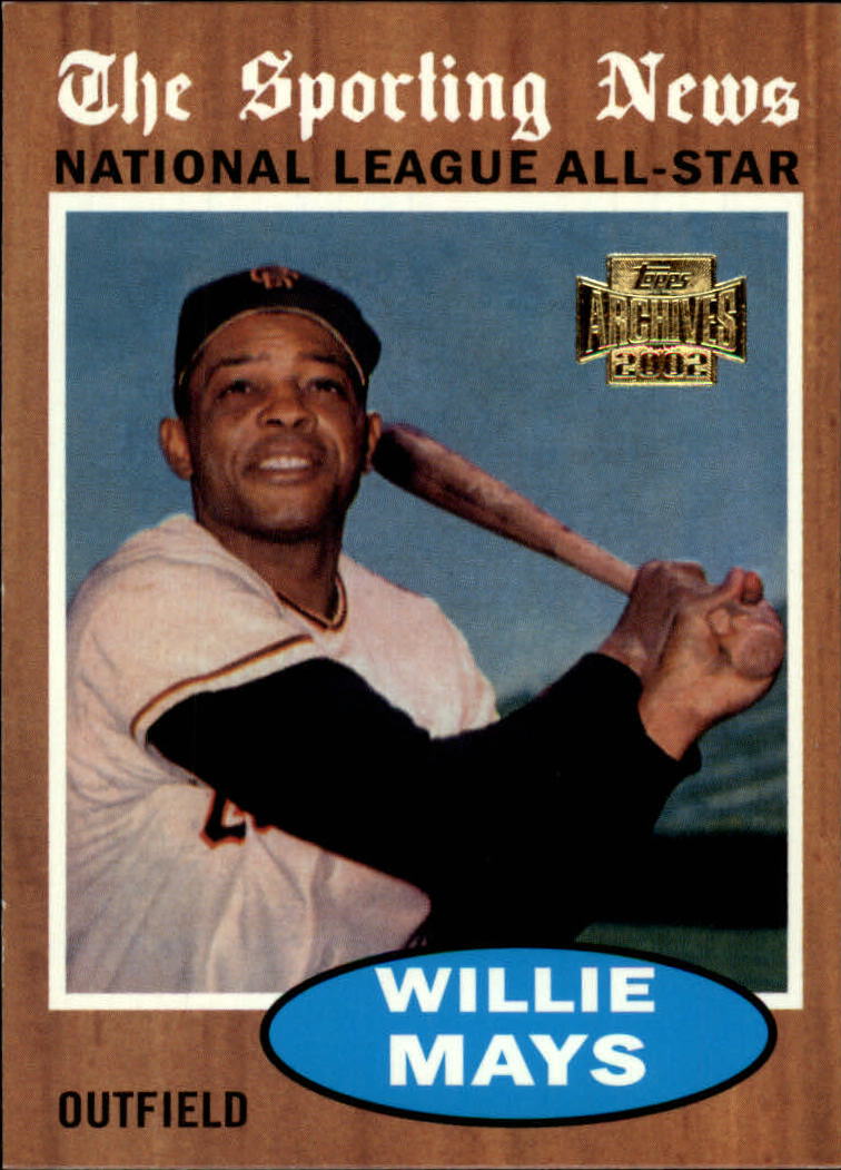 2002 Topps Archives #182 Willie Mays 62 AS