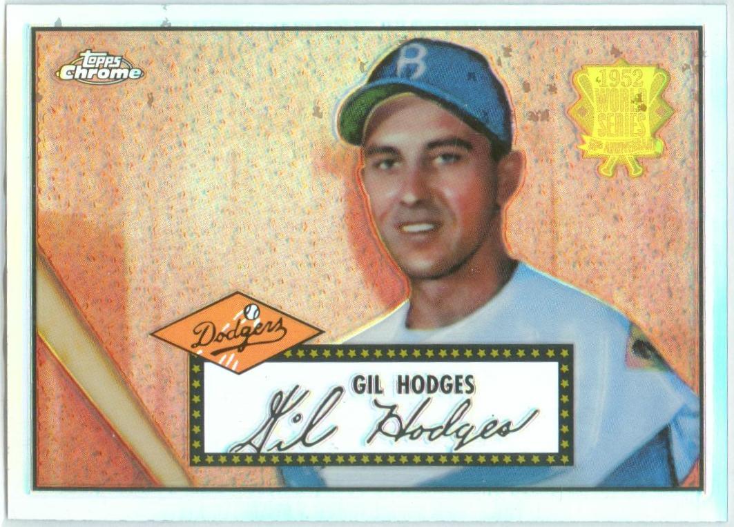 2002 Topps Chrome 1952 Reprints Refractors #52R12 Gil Hodges