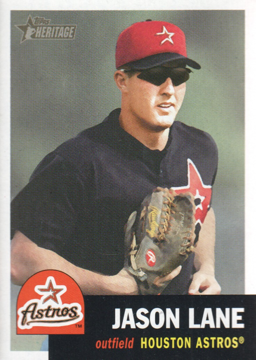 2002 Topps Heritage #18 Jason Lane