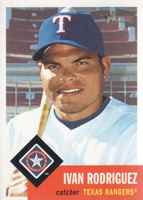 2002 Topps Heritage #32 Ivan Rodriguez