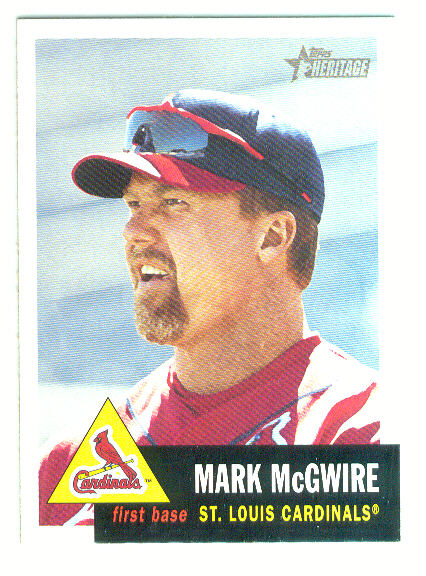 2002 Topps Heritage #36 Mark McGwire
