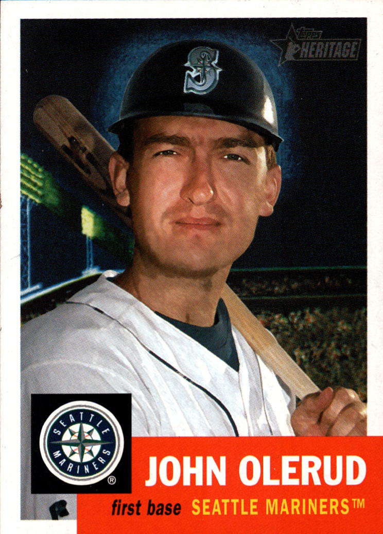 2002 Topps Heritage #69N John Olerud Night SP