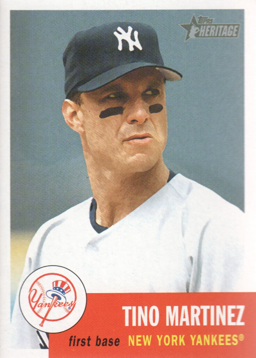 2002 Topps Heritage #77 Tino Martinez