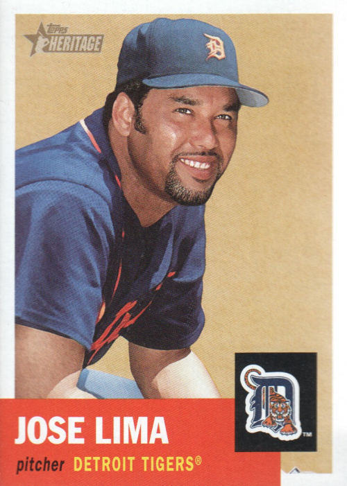 2002 Topps Heritage #171 Jose Lima