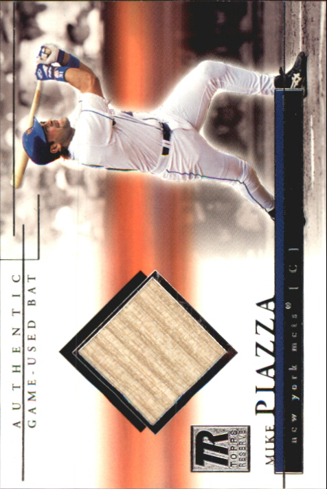 2002 Topps Reserve Bat Relics #MP Mike Piazza H