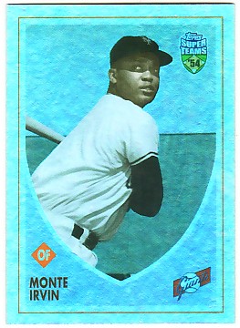 2002 Topps Super Teams Retrofractors #4 Monte Irvin