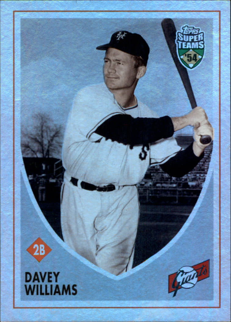 2002 Topps Super Teams Retrofractors #10 Davey Williams