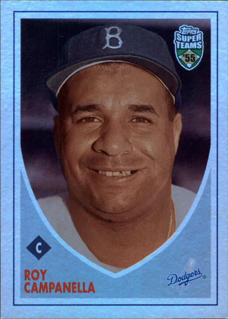 2002 Topps Super Teams Retrofractors #22 Roy Campanella