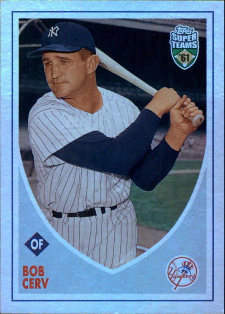 2002 Topps Super Teams Retrofractors #64 Bob Cerv