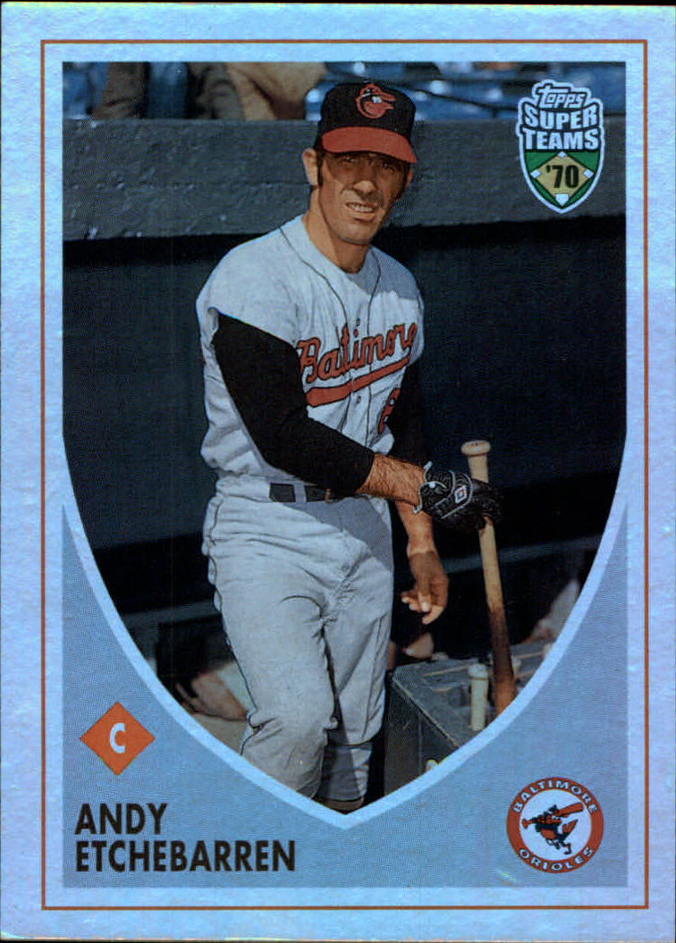 2002 Topps Super Teams Retrofractors #114 Andy Etchebarren
