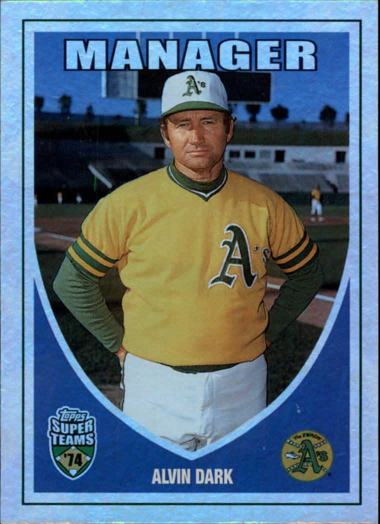 2002 Topps Super Teams Retrofractors #117 Alvin Dark