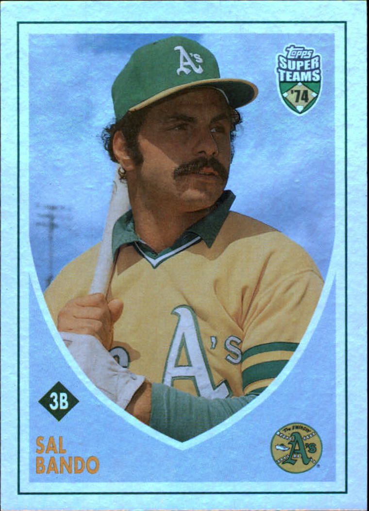 2002 Topps Super Teams Retrofractors #121 Sal Bando