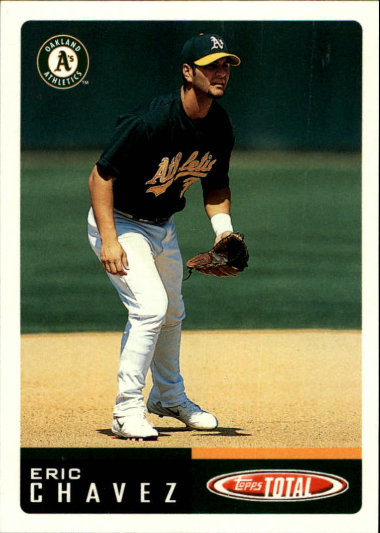 2002 Topps Total #290 Eric Chavez