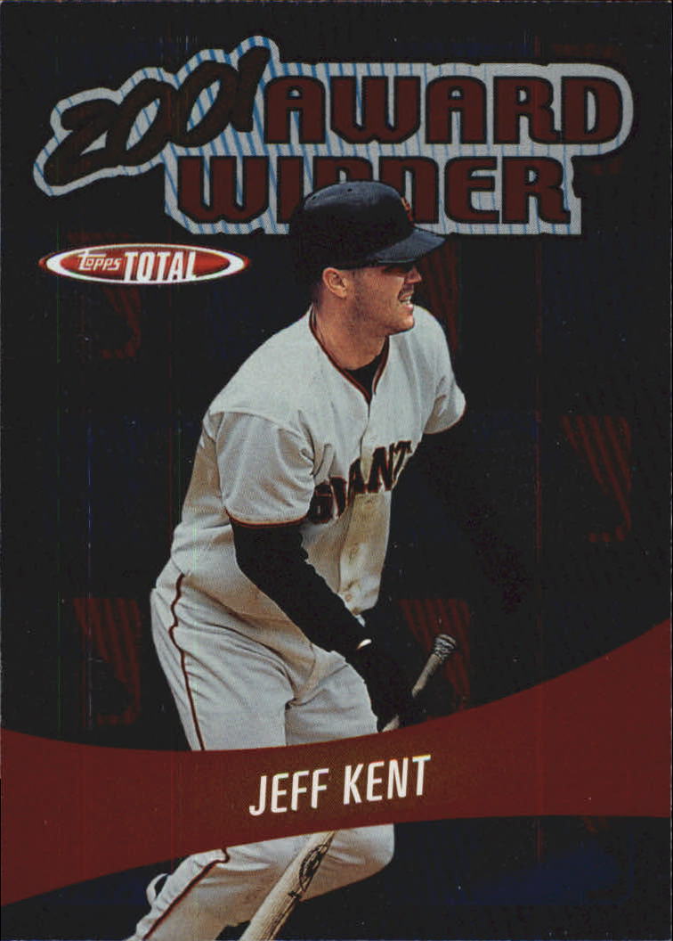 2002 Topps Total Award Winners #AW16 Jeff Kent