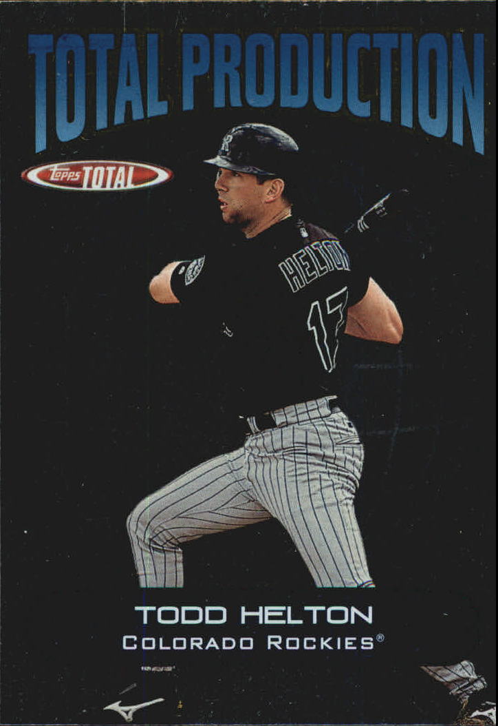 2002 Topps Total Production #TP6 Todd Helton